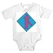 Onesie with sign, board, traffic, banner, indication, symbol, arrow, merge