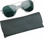 American Optics Chrome GI 57mm Air Force Pilots Sunglasses