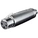 XLR Adapter 3-polig XLR Kupplung auf Cinch Kupplung
