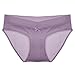 Intimate Portal Women Stay-Fit Under the Bump Maternity Panties 3-Pk Purple Black White M