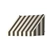 4-Ft.Classic Window Awning-Guinness Striped