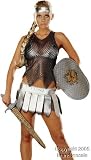 Adult Sexy Gladiator Lady Costume (Size:Small 2-6)