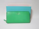 [ケイトスペード] kate spade 　財布kate spade mikas pond lacey ジッパー 長財布　ラウンドファスナー　グリーン　緑ラウンドジップ長財布 [並行輸入品] MIKA