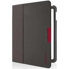 Belkin Flip Folio Stand f�r Apple iPad 2 rot/grau