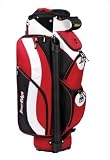 Tour Edge Golf Mfg. Inc. UBAGMCB01 GEOMAX CART BAG RED-WHITE-BLACK