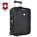 Victorinox Swiss Army Mobilizer 18 NTX 4.0 Collection Wheeled Compact Carry-On Luggage w/TSA Approved Lock (Black)