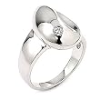 Ferroni Drop Ring With CZ