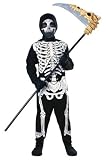 Fancy Dress Accessories - Haunted House Skeleton Costume (Childs 8-10 Years)