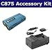 Kodak C875 Digital Camera Accessory Kit includes: SDM-131 Charger, SDCRV3 Battery