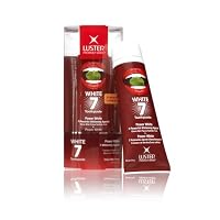 Luster Premium White White 7 Toothpaste, Power White Formula, Mint Blast Flavor, 2.6 oz.