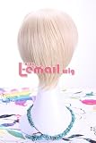 30cm Shizuo Heiwajima Durarara!! Drrr!! Short Straightbeige Party Wig Rw47