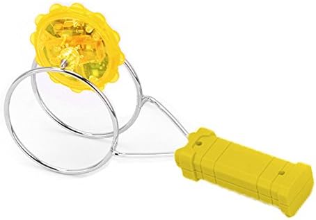 Magnetic Flashing Yoyo Gyro Wheel Toy -Yellow