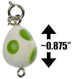 Yoshi Egg ~0.875" Mini Figure - New Super Mario Bros Wii Zipper Pull/Charm Series (Japanese Import)IMAGE