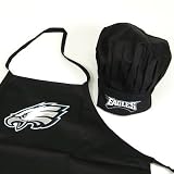 PHILADELPHIA EAGLES OFFICIAL LOGO CHEF'S HAT AND APRON