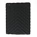 Apple iPad 2 iPad 3 iPad 4 Drop Tech Black Gumdrop Cases Silicone Rugged Shock Absorbing Protective Dual Layer Cover Case