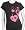 Alabama Women's Allover Heart Tee (X-Small)