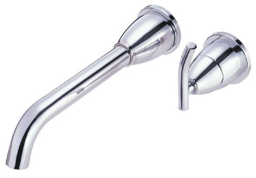 Danze D216454T Sonora Single Handle Wall Mount Lavatory Faucet Trim, Chrome