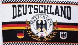 Deutschland – Germany Fahne Flagge / Motiv Adler 150 x 90