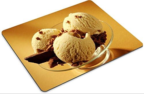 Chocolate Choco Chips Ice Cream Punktail's Collections Custom Imaged Mouse Pad. High Quality Eco Friendly Cloth with Neoprene Rubber Backing. Customized and Made to Order. 9 7/8 Inch (250mm) X 7 7/8 Inch (200mm) X 1/16 Inch (2mm). Desktop, Laptop, or Gaming Mouse Pad.