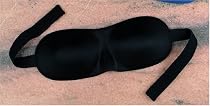 Lights Out Sleep Mask, Black