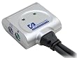 CP TECHNOLOGIES CP-UKV-PO2 2PORT Mini KVM Switch All-in-one with built In Cable