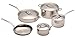 KitchenAid Five-Ply Stainless-Steel Clad 9-Piece Cookware Set