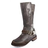 Dockers 277047 Bottes synth&eacute;tique cuir, Chocolat, Taille 39