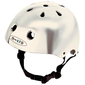 Click here to buy Micro Chrome Helmet (Large) by Micro