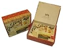 Mudlark Stationery Gift Set in Memento Box: 25 Recycled Note Cards with Envelopes - Tuscany