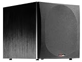 Polk Audio PSW404 10-Inch 200-Watt Powered Subwoofer (Single, Black)