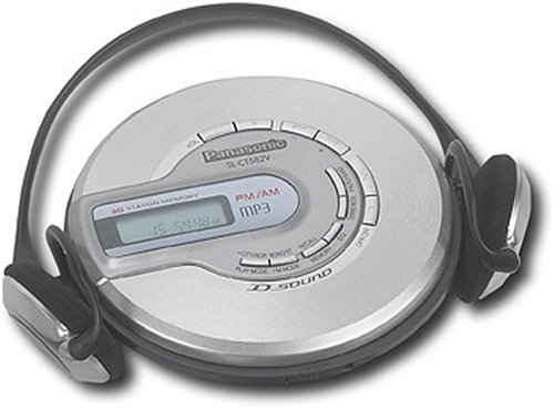 Panasonic SL-CT582V Portable CD Player with MP3 Playback Panasonic SL-CT582V Portable CD Player with MP3 Playback