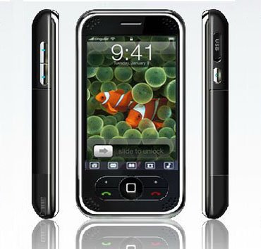 Childrens Toyshop  Electronics : TeckNet A708 Mobile Phone - Black