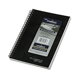 MeadWestvaco(R) Cambridge Limited(R) Limited Business Notebook, 5in. x 8in., 1 Subject, 80 Pages, Legal Ruled, Black