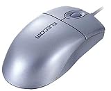 ELECOM M-N2USV �z�C�[���t��USB�}�E�X(�V���o�[)