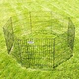 Precision Pet Ultimate Exercise Pen, 30-Inch Pen, Black