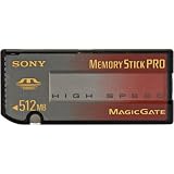 Sony MSX-512N 512 MB High Speed Memory Stick PRO Media (Retail Package)