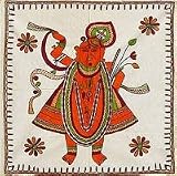 Tapestry Wall Hangings In Applique Patchwork Thread And Mirror Embroidery Home Decorating And Furnishing For Interiors Handcrafted Asian Bedroom D�cor (cwall022)