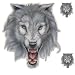 Pilot Automotive LT-06004 Wolf Fang Graphic Lethal Threat Decal