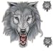 Pilot Automotive LT-06004 Wolf Fang Graphic Lethal Threat Decal