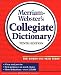 MERRIAM-WEBSTER MW-9 COLLEGIATE DICTIONARY THUMB-NOTCHED-JACKETED HARDCOVER ELEVENTH ...