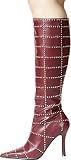 SALE Motto Wine Nappa PU Women's Size 8 1/2