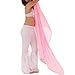 BellyLady Stunning Handmade Chiffon Belly Dance Veil, For Practice-Black