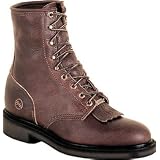 Double-H Mens 8 Inch Steel Toe Work Lacer # 9814 by Double-H