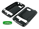 Black TPU Crystal Skin Case for HTC ThunderBolt 6400 Phone, Verizon Wireles ....