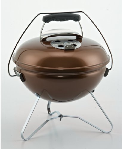 examen Weber 1122004 Smokey Joe Premium Barbecue à Charbon Cuivre 37 cm