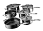 Scanpan Steel 10-piece Cookware Set