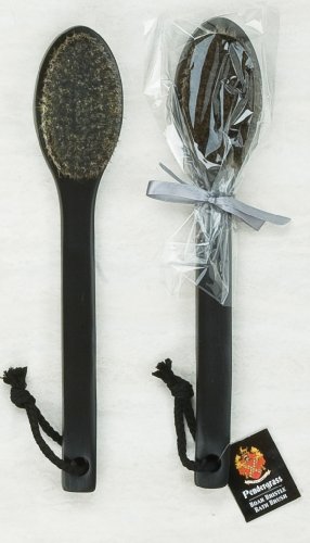 Natural Boar Bristle Bath Brush LONG HANDLE