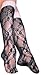 Foot Traffic's Beautiful Floral Lace Knee High Length Fashion Trouser Socks