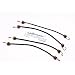 Benchmark Scientific B0718 LaBungee Elastic Tie Down with Hooks (Pack of 4)