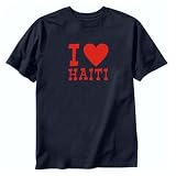 T-Shirt  I Love Haiti  Country